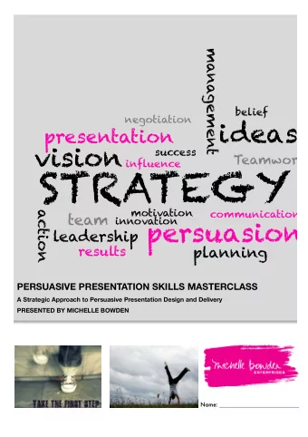 STRATEGY  motivation  communication  action  team  innovation  persuasion  leadership  results
