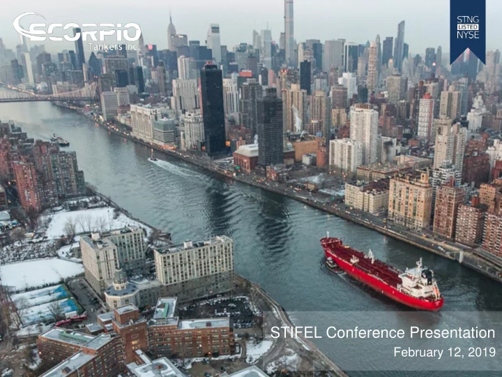 stifel conference presentation