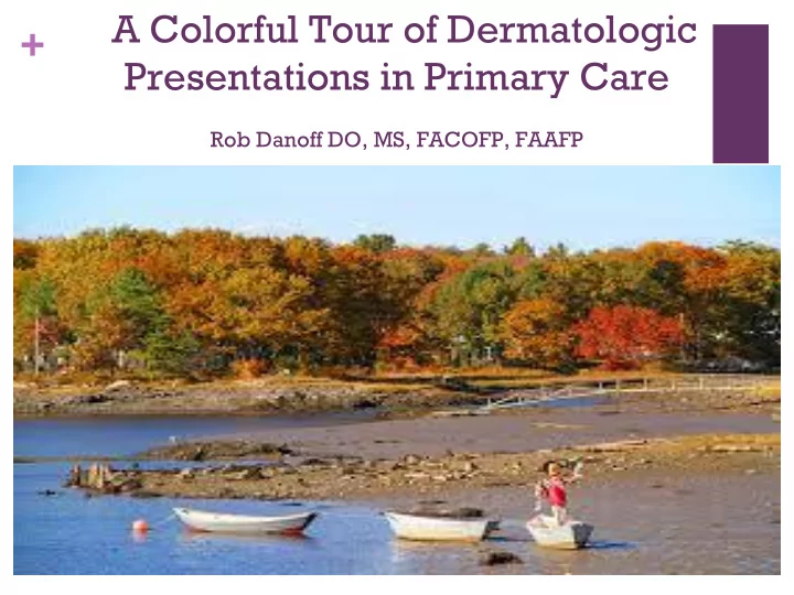 presentations in primary care rob danoff do ms facofp