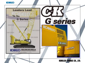 NE  NEW  W MODEL LIN  INE-UP  UP  120 usTon  110 usTon  85 usTon  NEW  160 usTon  275 usTon