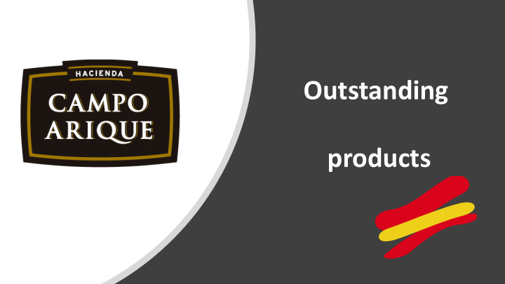 outstanding products andaluc a