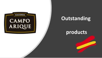 Outstanding  products  Andaluca  Land of Treasures  Andaluca,  with its eight provinces and