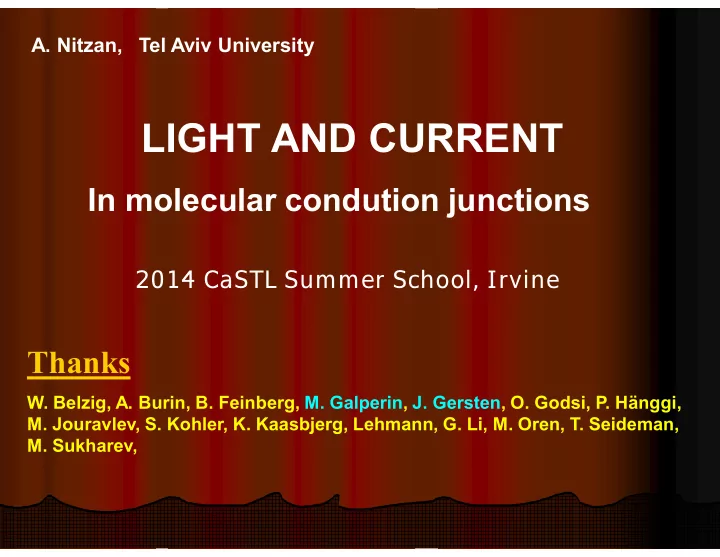 light and current