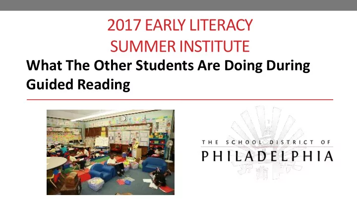 summer institute