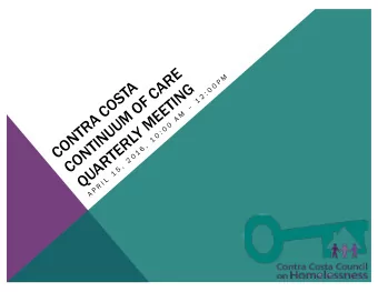 AGENDA  1. Welcome and Introductions  2. Criminalization of Homelessness: Best Practice