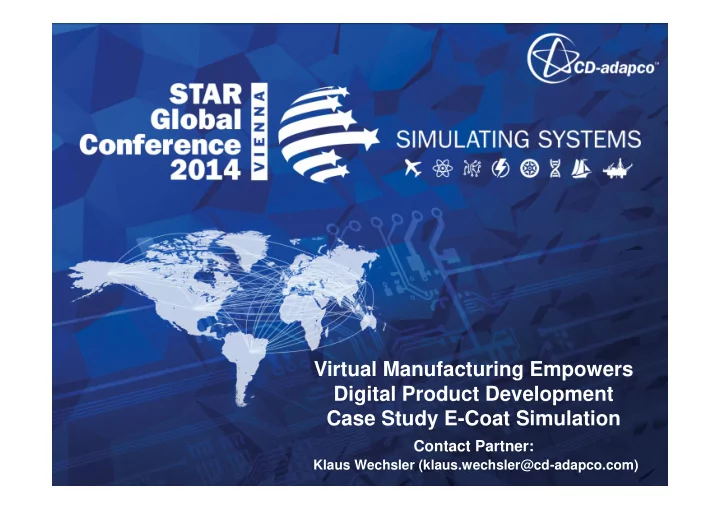 virtual manufacturing empowers digital product