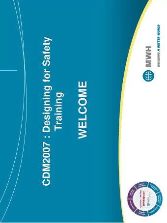 WELCOME  Training  Agenda, Introductions &amp; Info  AGENDA  INTRODUCTIONS  EMERGENCY