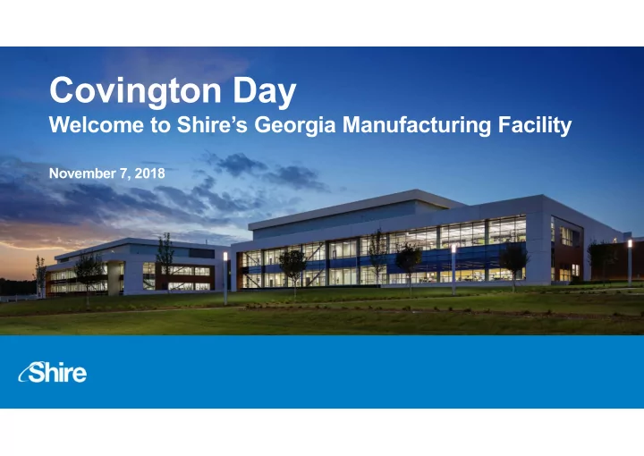covington day