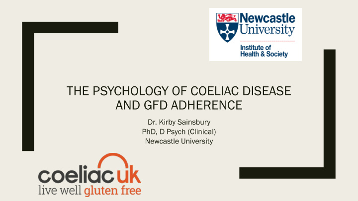 the psychology of coeliac disease and gfd adherence
