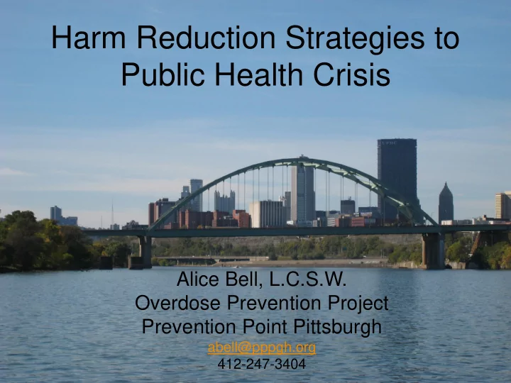 public health crisis