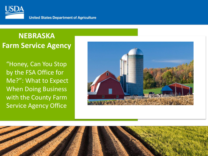 nebraska farm service agency