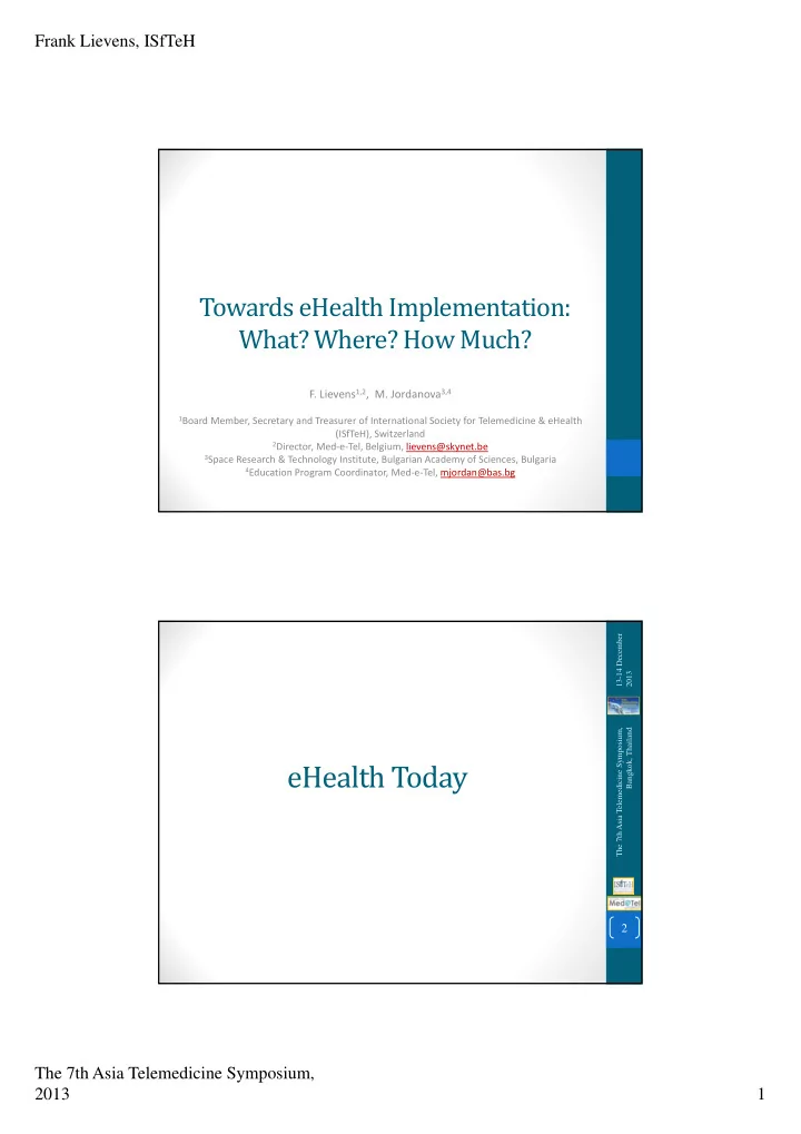 ehealth today