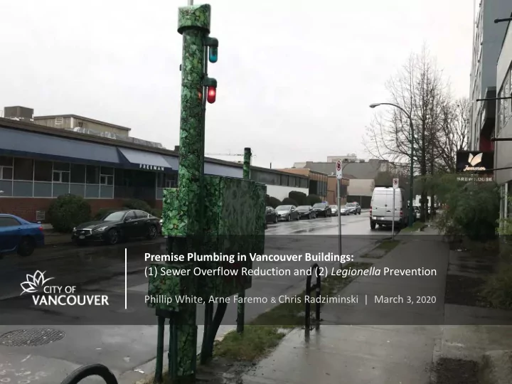 premise plumbing in vancouver buildings 1 sewer overflow
