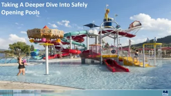 Taking A Deeper Dive Into Safely  Opening Pools  Things Ive Learned While Working At Home  My