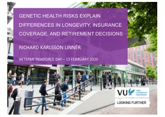 RICHARD KARLSSON LINNR  NETSPAR TASKFORCE DAY  13 FEBRUARY 2020  #  Het begint met een