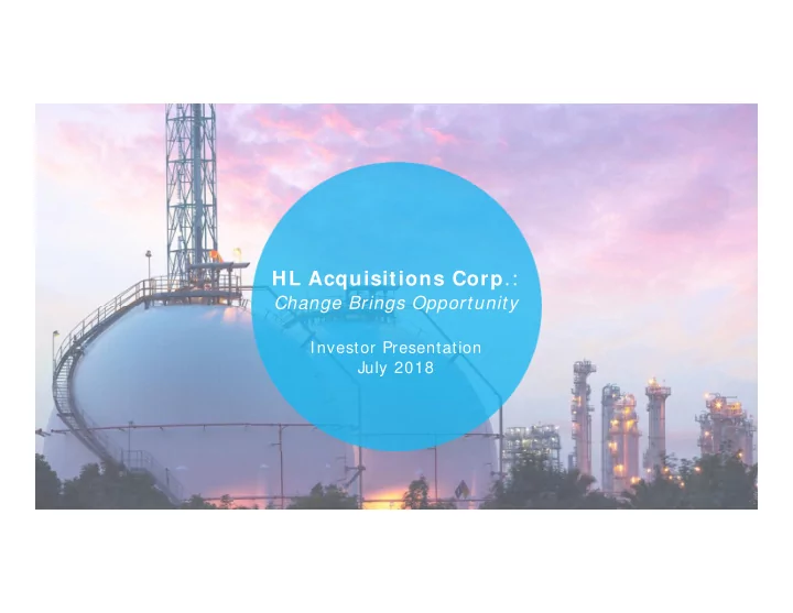 hl acquisitions corp