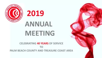 2019 Board of Directors  Chairman  Frank Hayden  Chair Emeritus  Charlie Hudnell  Vice-Chair  Katie