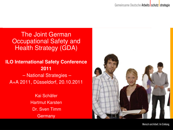 the joint german occupational safety and health strategy