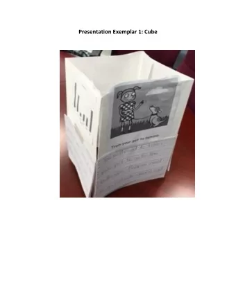 Presentation Exemplar 1: Cube  Side A  What are the most common pets?  There are many different