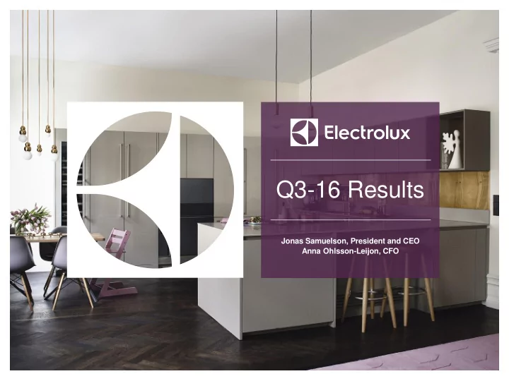 q3 16 results