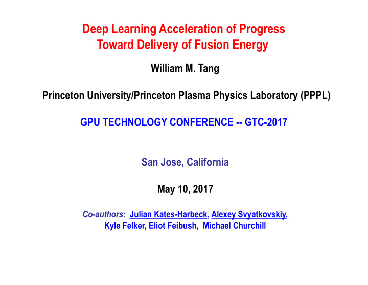 deep learning acceleration of progress toward delivery of