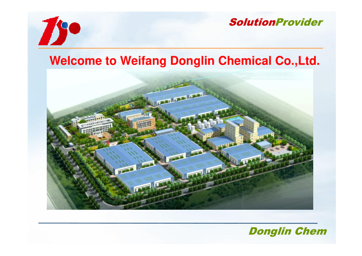 welcome to weifang donglin chemical co ltd