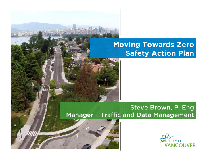 moving towards zero safety action plan