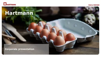 Hartmann  Corporate presentation  1  Q2 2019 highlights  Revenue  DKK 553m  Volume growth in all