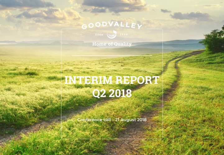 interim report q2 2018