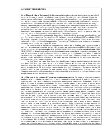 11. PROJECT PRESENTATION 11. 1.1 The motivation of the proposal: In the emerging information