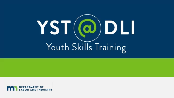 yst program
