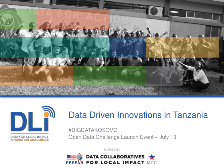 data driven innovations in tanzania