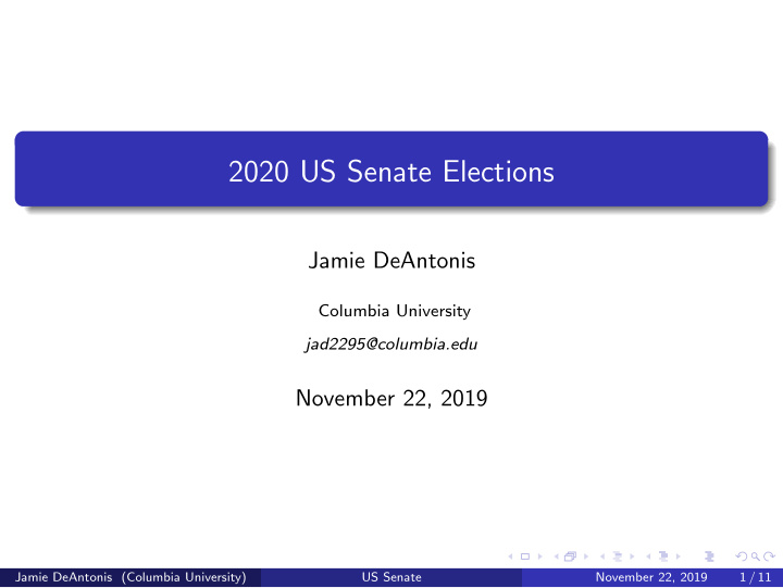 2020 us senate elections