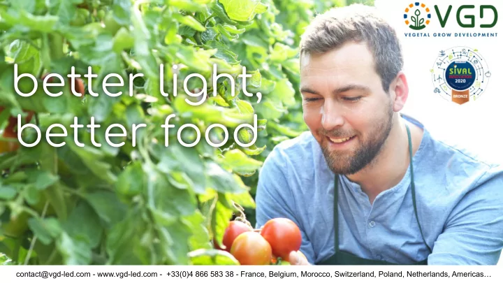 better light better food