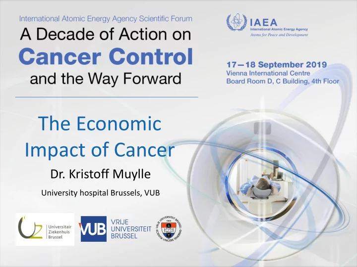 the economic impact of cancer