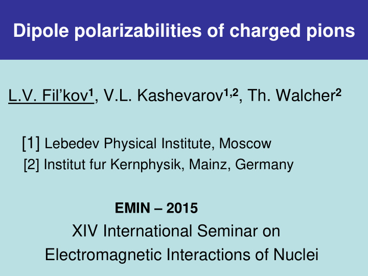 dipole polarizabilities of charged pions