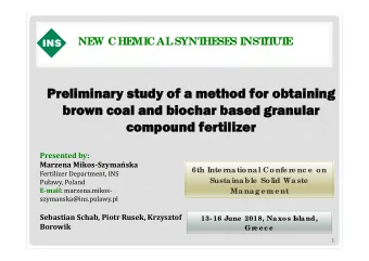 Preliminar  Preliminary study of a method for obt  y study of a method for obtaining  ining  bro