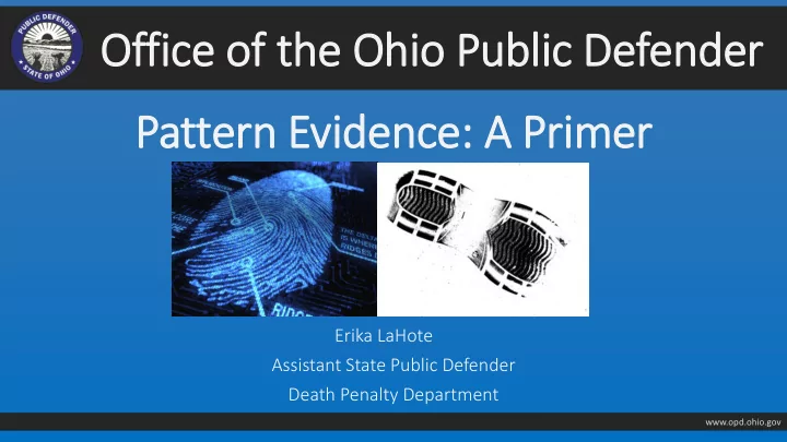 office of the ohio public defender