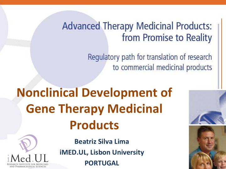 nonclinical development of gene therapy medicinal products