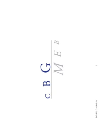 8 October 2012  1  PGx for PK in ( early)  drug developm ent  PG-PK Guideline  Guideline on the use