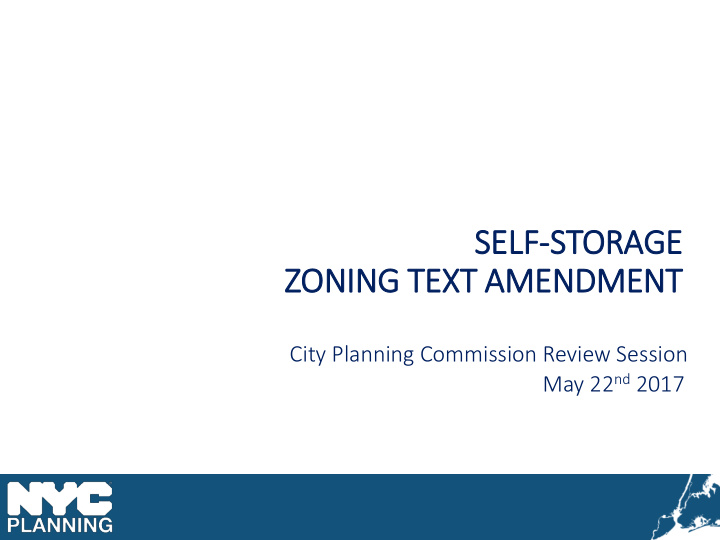 zoning text amendment