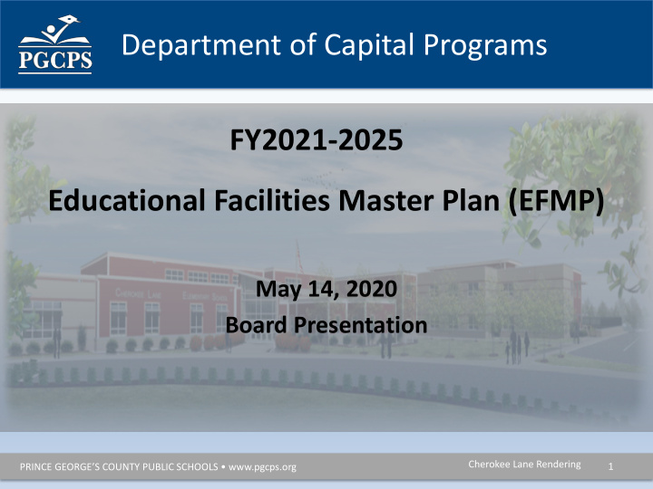 department of capital programs fy2021 2025 educational