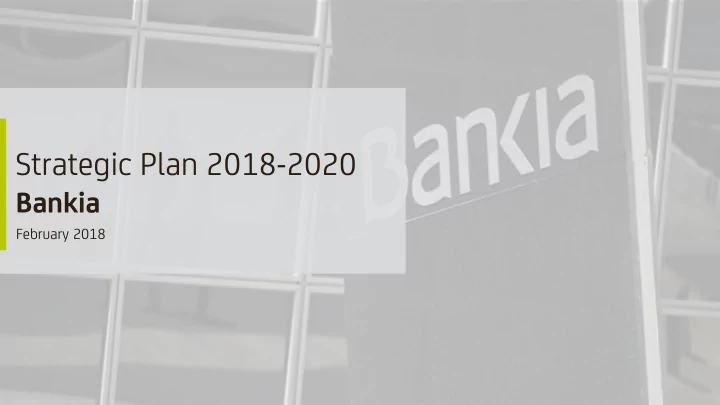 strategic plan 2018 2020
