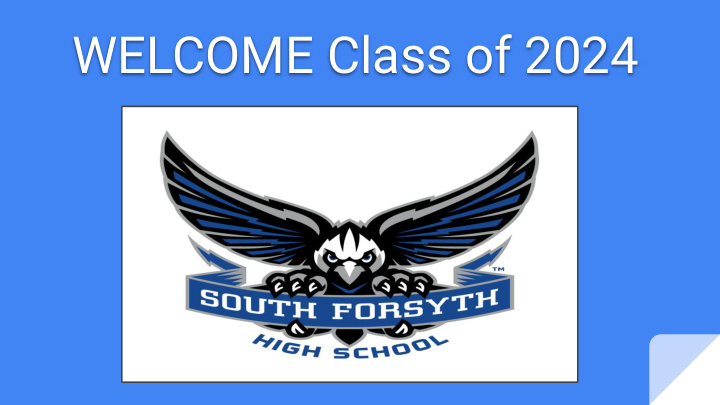 welcome class of 2024 pathways at sfhs