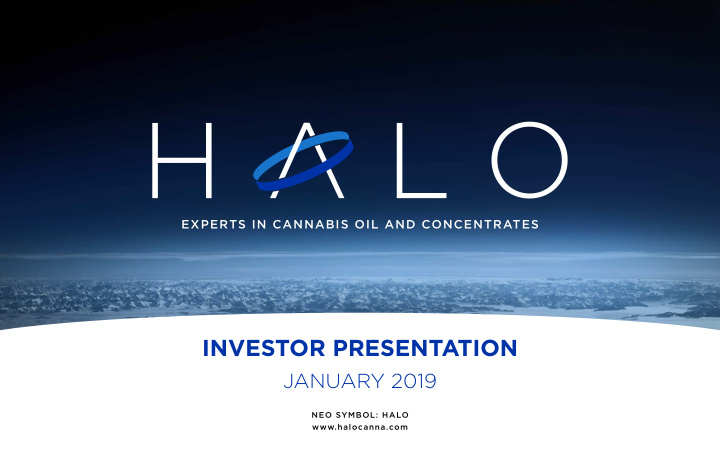 investor presentation