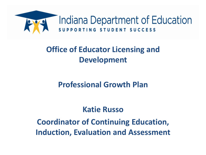 office of educator licensing and