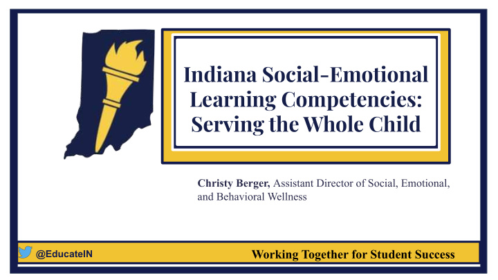 indiana social emotional learning competencies serving