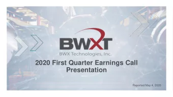 2020 First Quarter Earnings Call  Presentation  Reported May 4, 2020  Forward-Looking Statements