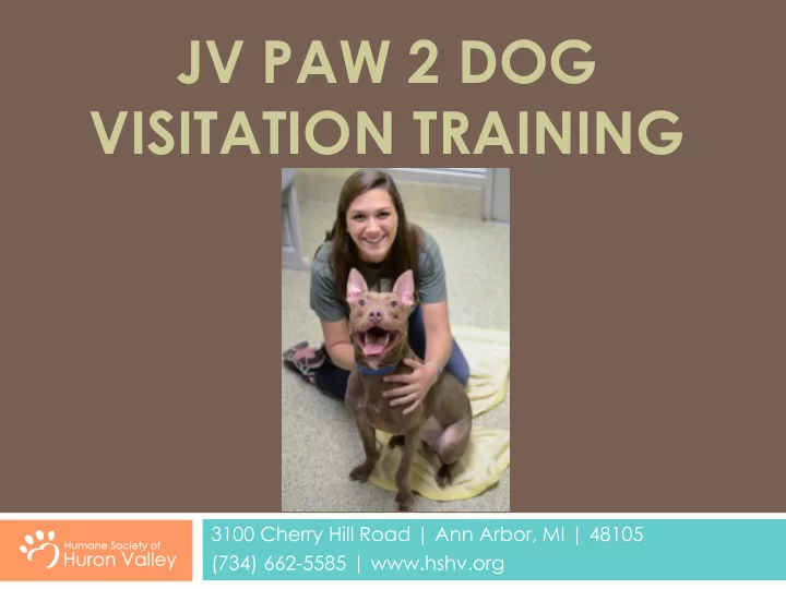visitation training