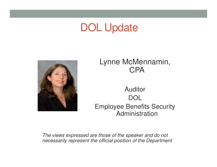 dol update